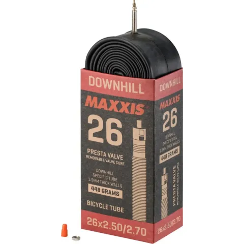 Камера Maxxis DOWNHILL 26x2.5/2.7, ниппель Presta 48 мм, 1.5 мм