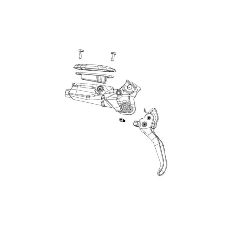 Гальмівна ручка SRAM LEVER ASSEMBLY, CAR GLBA RBO G2 ULT A2