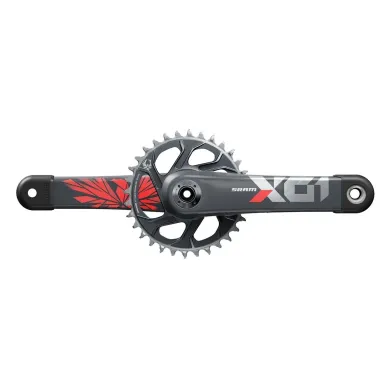 Шатуни SRAM X01 Eagle DUB 12s 170 мм 32T Direct Mount X-SYNC 2 Lunar Oxy (без каретки) C2