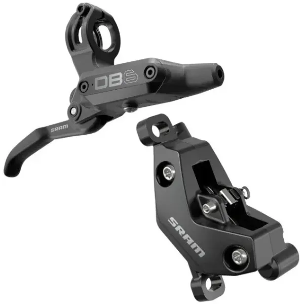Гальмо SRAM Disc Brake DB6 Diffusion Black Ano, Right, Front/Rear, 2000mm Hose Гальмо SRAM Disc Brake DB6 Diffusion Black Ano, Right, Front/Rear, 2000mm Hose