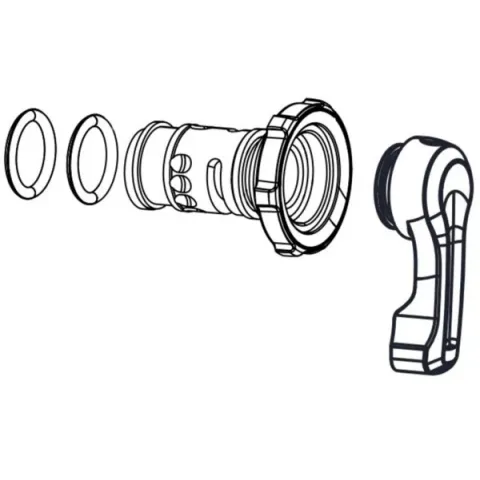 Кнопка регулятора відскоку RockShox REBOUND KNOB/COMP LEVER Monarch RL/RT B1/C1