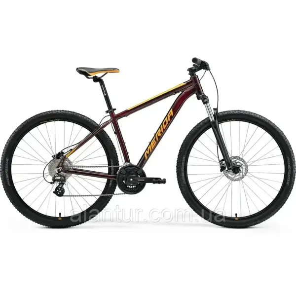 Велосипед гірський MERIDA BIG.NINE 15 L BURGUNDY RED(ORANGE) Велосипед гірський MERIDA BIG.NINE 15 L BURGUNDY RED(ORANGE)