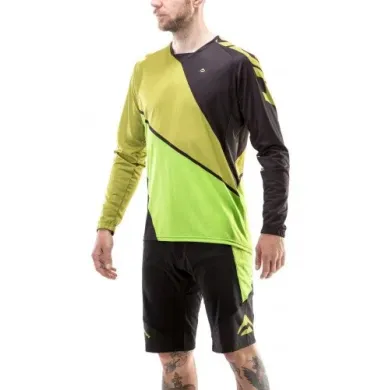 Велофутболка MERIDA Enduro LS Long Sleeve Jersey Green/Green