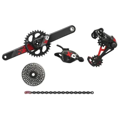 Групсет Sram AM X01 EAGLE DUB 175 RED