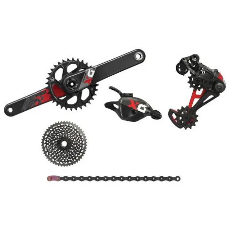 Групсет Sram AM X01 EAGLE DUB 175 RED
