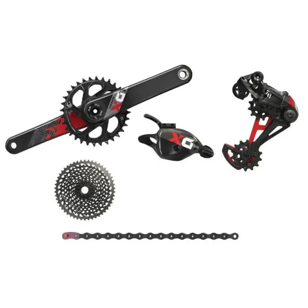 Групсет Sram AM X01 EAGLE DUB 175 RED