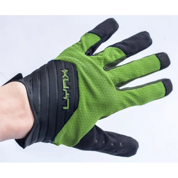 Велорукавички LYNX Expert Long Green