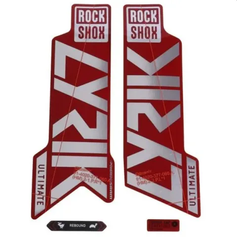 Набір наліпок RockShox LYRK ULTIMATE 27/29 GPLRF/RED