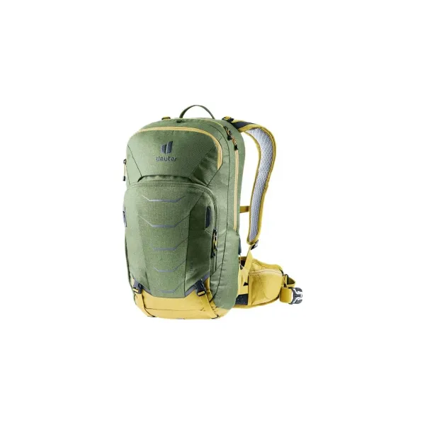 Велосипедний рюкзак DEUTER Attack 16 khaki-turmeric