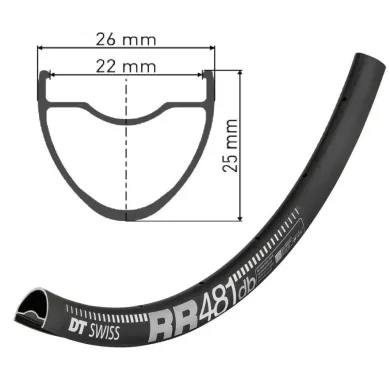 Обід DT SWISS RR 481 27,5
