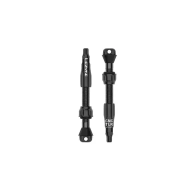Ніпель для безкамерки LEZYNE CNC TLR VALVE PRO 44MM Чорний