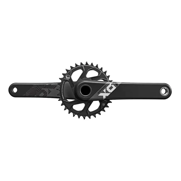 Sram X01 Eagle BB30AI Шатуны 170 мм 30T черные Sram X01 Eagle BB30AI Шатуны 170 мм 30T черные