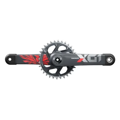 Шатуни SRAM X01 Eagle Boost 148 DUB 12s 32T Lunar Oxy