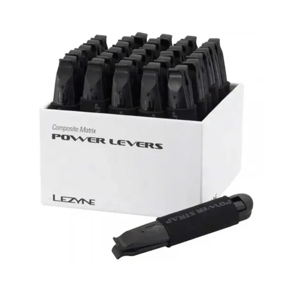Бортувальні лопатки LEZYNE Power Lever XL Чорний Пакування 30шт Бортувальні лопатки LEZYNE Power Lever XL Чорний Пакування 30шт