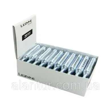 Балон LEZYNE CO2 20G Сріблястий Y13