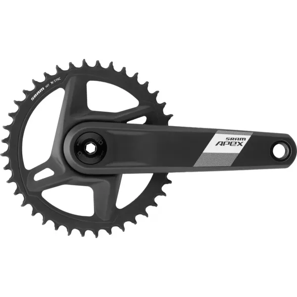 Шатуны SRAM Apex 1x Wide D1 DUB 175 мм 40T Direct Mount Шатуны SRAM Apex 1x Wide D1 DUB 175 мм 40T Direct Mount
