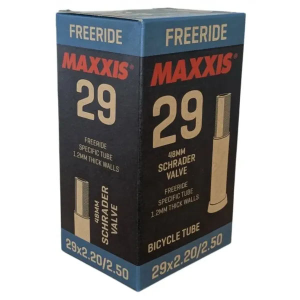 Камера Maxxis FREERIDE 29x2.2/2.5, ніпель Schrader AV 48 мм Камера Maxxis FREERIDE 29x2.2/2.5, ніпель Schrader AV 48 мм