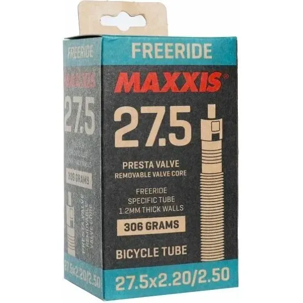 Камера Maxxis FREERIDE 27.5x2.2/2.5 Presta 48 мм Камера Maxxis FREERIDE 27.5x2.2/2.5 Presta 48 мм