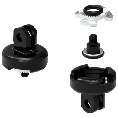 Кріплення переднього світла LEZYNE LED qPRO MOUNT швидкоз'ємний адаптер Go-pro