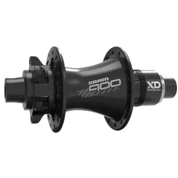 Задня втулка SRAM 900 XD, 28 отворів, диск 6 болтів, чорна