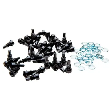 Набір шипів для педалей RaceFace Atlas/Aeffect Pedal Pin Kit, 40 шт., чорний