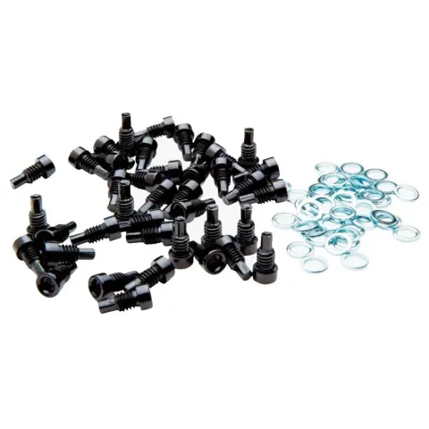 Набір шипів для педалей RaceFace Atlas/Aeffect Pedal Pin Kit, 40 шт., чорний