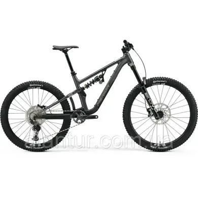 Велосипед MERIDA ONE-SIXTY FR 800 L Silk Dark Silver