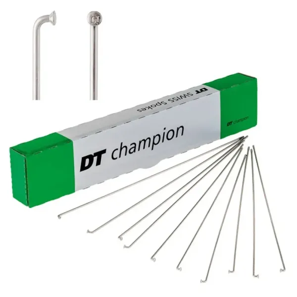 Спиці DT SWISS Champion 2.0 x 142 мм 100 шт Спиці DT SWISS Champion 2.0 x 142 мм 100 шт