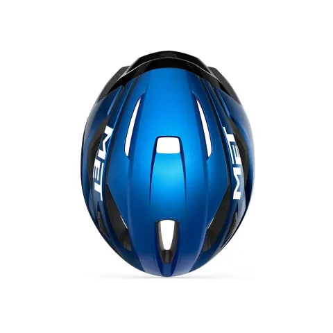 Шолом MET Strale CE Blue Metallic | Glossy L (59-62)