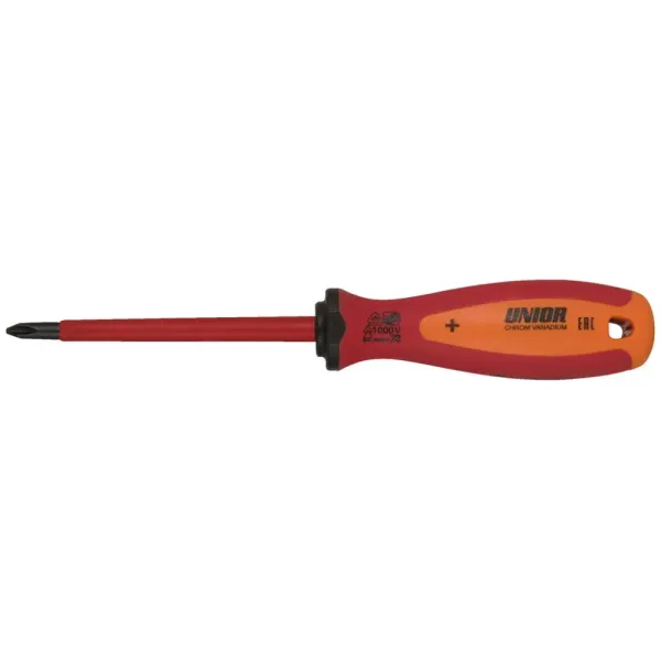 Викрутка Unior Tools PH 2x100 VDE хрестова