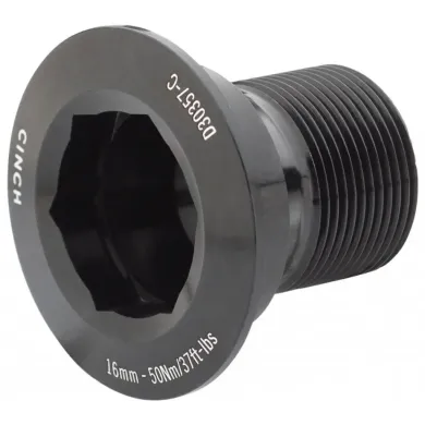 Болт в шатуни RACE FACE BOLT, CRANK, M18, NO PULLER, 15SX/Atlas/SixC CINCH, чорний, F30025H