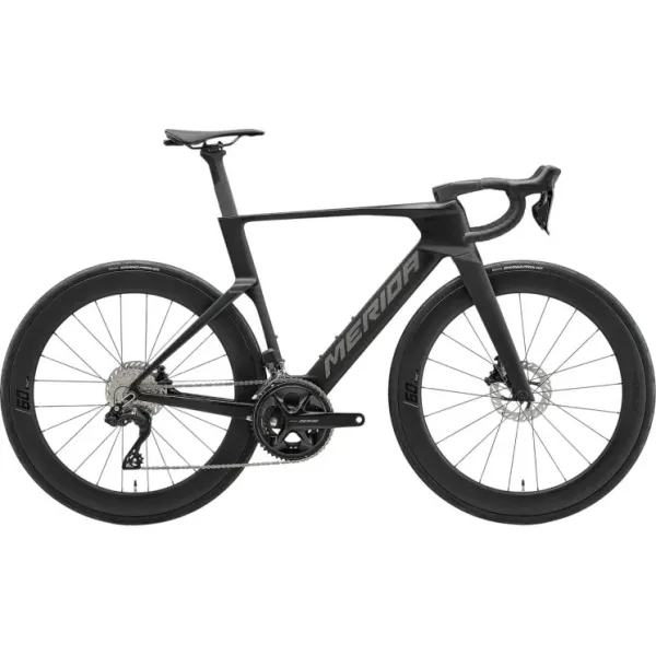 Велосипед MERIDA 2027 REACTO 6000 SILK BLACK(GUNMETAL GREY)