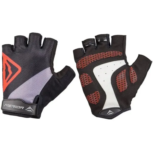 Велорукавички MERIDA Glove/Classic M Gel Black Red