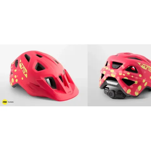 Шолом MET Eldar MIPS Coral Pink Polka Dots | Matt UN (52-57)