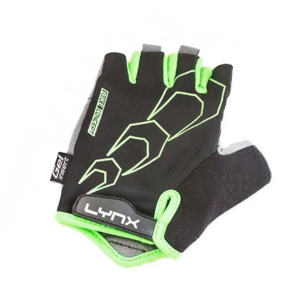 Велорукавички LYNX Lynx Race Black/Green Велорукавички LYNX Lynx Race Black/Green