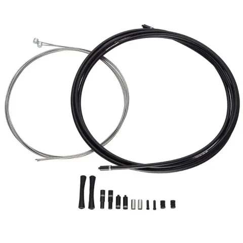 SRAM SlickWire Pro MTB комплект тормозных тросов и рубашек 5 мм, чёрный