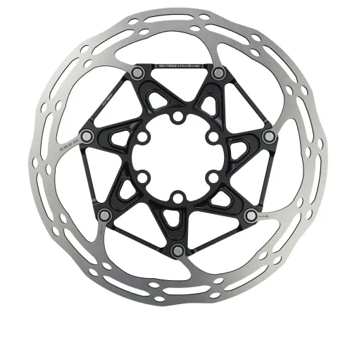Ротор SRAM CenterLine 2-Piece 140 мм, 6 болтів, чорний