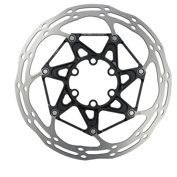 Ротор SRAM CenterLine 2-Piece 140 мм, 6 болтів, чорний