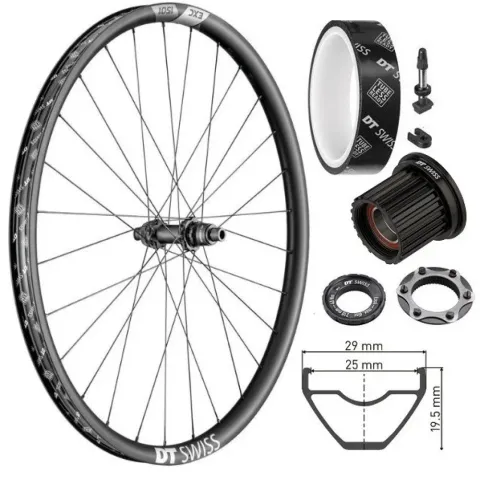 Колесо заднє DT SWISS EXC 1501 SPLINE 29 CL 30 12/148 Carbon