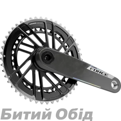 Шатуни SRAM Force E1 DUB 172.5 мм 48/35T Direct Mount 8 болтів