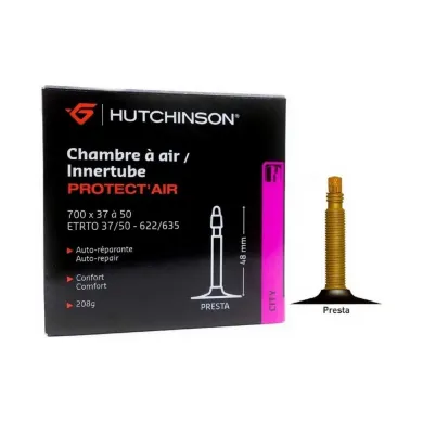 Камера велосипедна HUTCHINSON CH 700X37-50 VF 48 mm RF