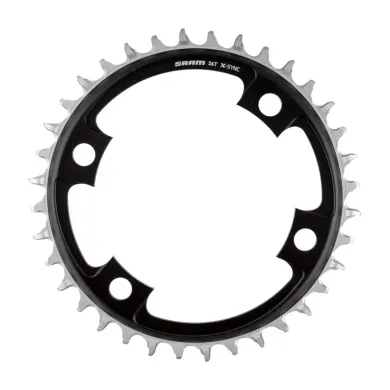 Зірка SRAM ROAD 36T 107BCD X-SYNC Blast Black