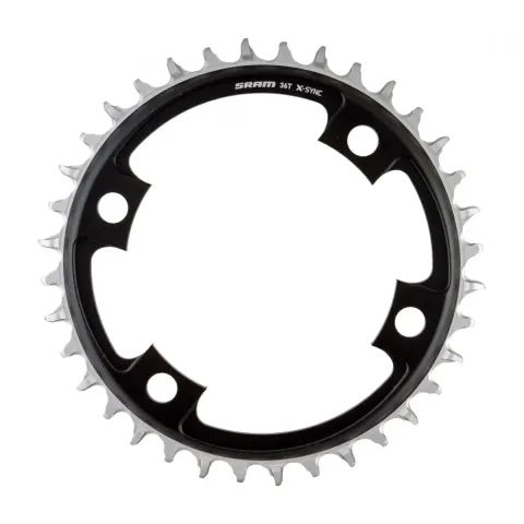 Звезда SRAM ROAD 36T 107BCD X-SYNC Blast Black