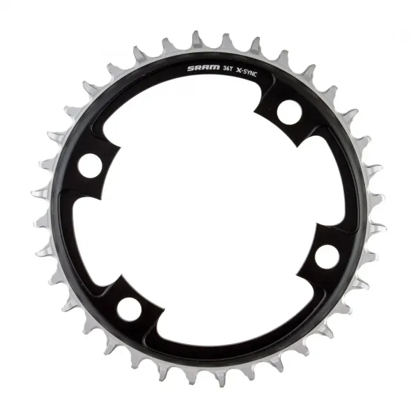 Звезда SRAM ROAD 36T 107BCD X-SYNC Blast Black