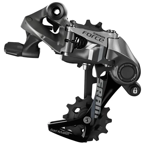 Задний переключатель Sram Force 1, средний рычаг, 11 скоростей, черный