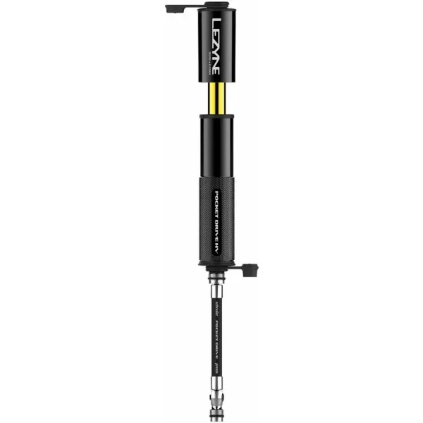 Ручний насос LEZYNE POCKET DRIVE HV Чорний 90psi