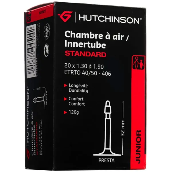 Камера HUTCHINSON 20x1.30-1.90 Presta 32 мм CV656651