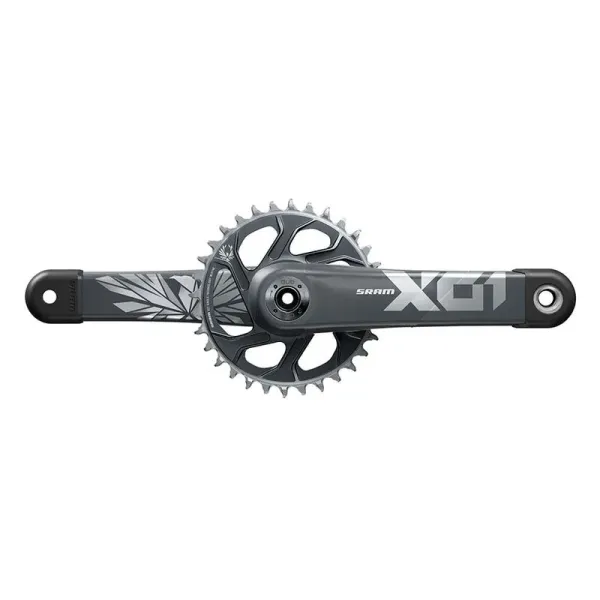 Шатуни SRAM X01 Eagle Superboost+ DUB 12s 165 32T Lunar Polar Black