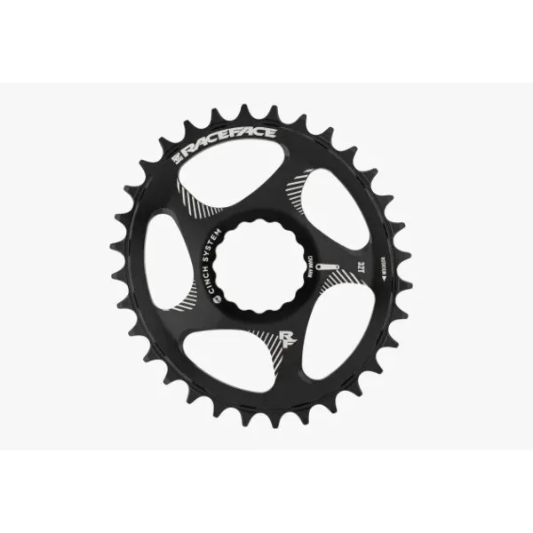 Зірка Race Face Chainring Cinch Oval 28T Direct Mount 10/11/12s Matte Blk