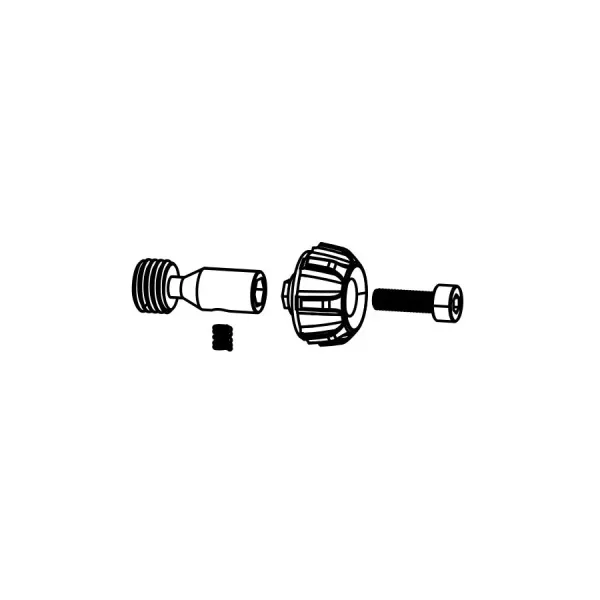 Кнопка регулятора відскоку RockShox BEG REB KNOB ASSY LS VIVID/AIR B1